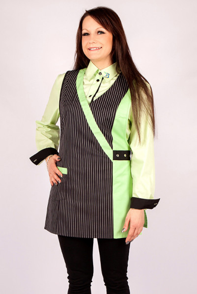 Michaela_Serie 129 throw-over apron by Enrico Wieland workwear